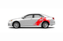 Cobra head side graphics decals for Toyota Camry 2012-2017