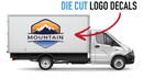 Custom Box Truck Logo Decals
