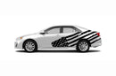 Flag USA side graphics decals for Toyota Camry 2012-2017
