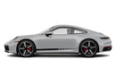 Lower rush stripes side graphics decals for Porsche 911 Carrera