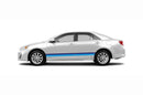 Retro side stripes graphics decals for Toyota Camry 2012-2017