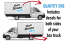 Custom Box Truck Logo Decals