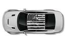 American flag roof graphics decals for Dodge Charger Hellcat SRT