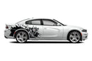 Angry hornet side graphics stickers decals for Dodge Charger