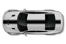 Center pin racing graphics decals for Dodge Charger Hellcat SRT