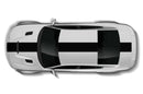 Center racing stripes graphics decals for Dodge Charger Hellcat SRT