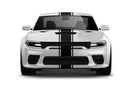 Center pin racing graphics decals for Dodge Charger Hellcat SRT