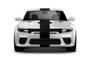 Center racing stripes graphics decals for Dodge Charger Hellcat SRT