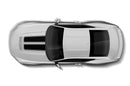 Dual hood decals graphics stickers decals for Ford Mustang
