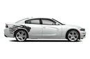 Flag USA side graphics stickers decals for Dodge Charger