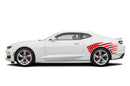 Flag USA back side graphics stickers decals for Chevrolet Camaro