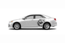 Angry bear side graphics decals for Toyota Camry 2012-2017