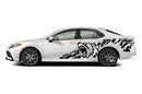 Bear side graphics decals for Toyota Camry