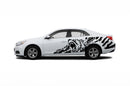 Bear side graphics decals for Chevrolet Malibu 2013-2015