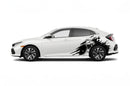 Cobra head side graphics decals for Honda Civic 2016-2021