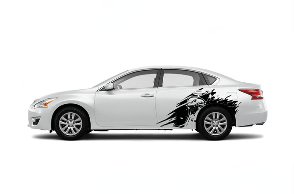 Cobra head side graphics decals for Nissan Altima 2013-2018