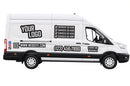 Custom Ford Transit Business Graphics