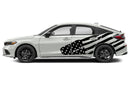 Flag USA side graphics decals for Honda Civic