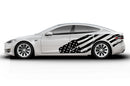 Flag USA side graphics decals for Tesla Model S