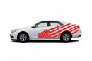 Flag USA side graphics decals for Chevrolet Malibu 2013-2015