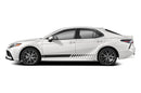 Lower side rush stripes graphics decals for Toyota Camry