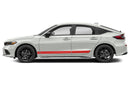 Lower double stripes side graphics decals for Honda Civic