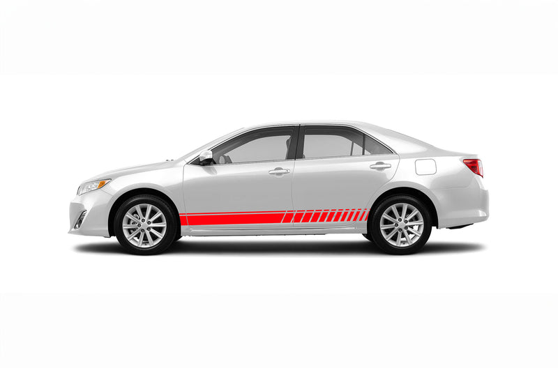 Lower speed stripes graphics decals for Toyota Camry 2012-2017