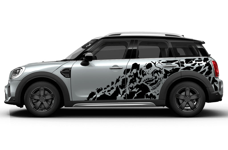 Nightmare side graphics decals for Mini Cooper Countryman