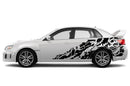 Nightmare side graphics decals for Subaru Impreza 2012-2016