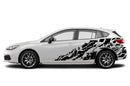 Nightmare side graphics decals for Subaru Impreza