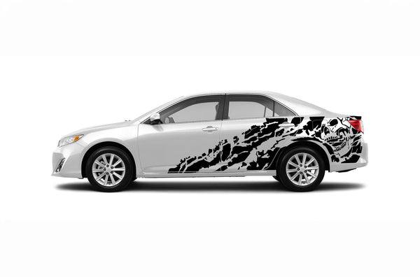 Nightmare side graphics decals for Toyota Camry 2012-2017
