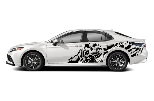 Nightmare side graphics decals for Toyota Camry