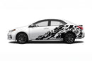 Nightmare side graphics decals for Toyota Corolla 2014-2019