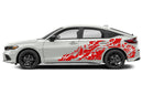 Nightmare side graphics decals for Honda Civic