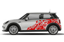 Nightmare side graphics decals for Mini Cooper Hardtop