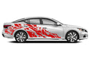 Nightmare side graphics decals for Nissan Altima