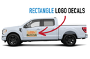 Custom Pickup Truck Logo Decals 