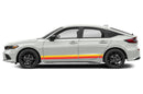 Retro stripes side graphics decals for Honda Civic