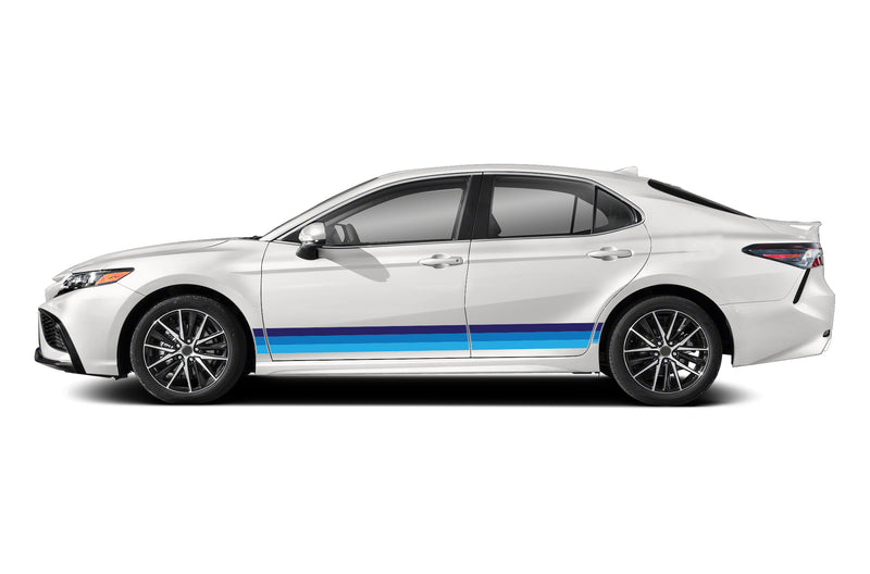 Retro side stripes graphics decals for Toyota Camry