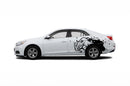 Rhino hit side graphics decals for Chevrolet Malibu 2013-2015