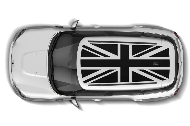 UK flag roof graphics decals for Mini Cooper Countryman