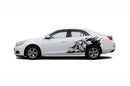 Wild bear side graphics decals for Chevrolet Malibu 2013-2015