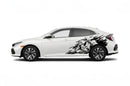 Wild bear side graphics decals for Honda Civic 2016-2021