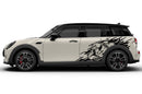 Wild bear side graphics decals for Mini Cooper Clubman