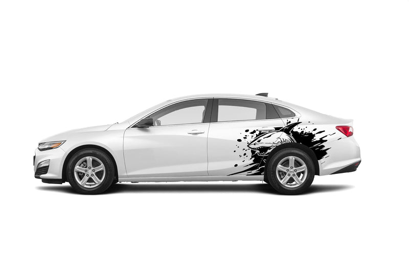 Wild sea side graphics decals compatible with Chevrolet Malibu