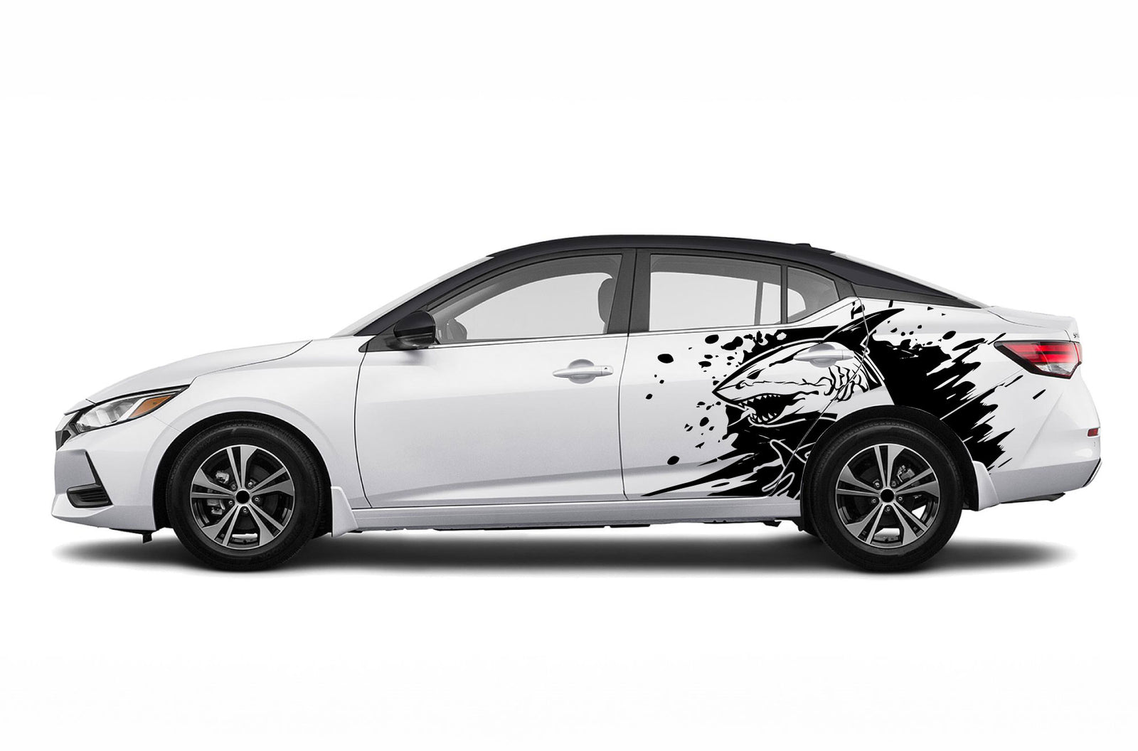 Wild sea side graphics decals for Nissan Sentra