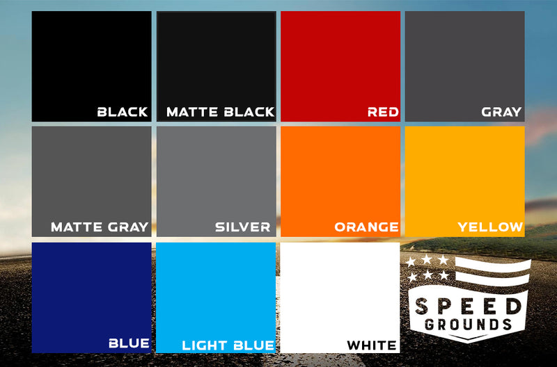 Flag USA side graphics decals compatible with Subaru Impreza 2012-2016