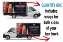 Custom Box Truck Wrap for Both Sides