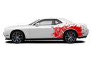 Angry hornet side graphics stickers decals for Dodge Challenger