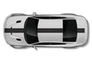 Center honeycomb stripes graphics decals for Dodge Charger Hellcat SRT